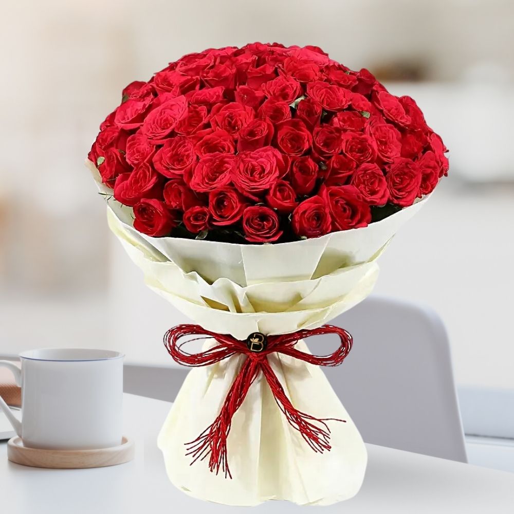 red rose bunch 30 rose   